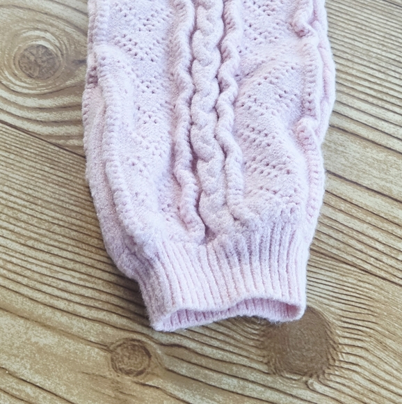 Wild Honey Pink Ruffled Women's Sweater - Picture 4 of 9